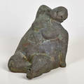 Modern nude sculpture bronze unsigned 11 58