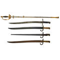 Wwi sword and bayonets