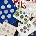 World commemorative proof mint sets and medals