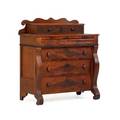 Classical mahogany chest of drawers