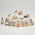 Beatrix potter porcelain figurines