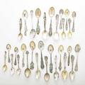 Sterling souvenir spoons