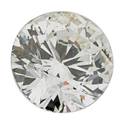 Unmounted 410 cts round brilliant cut diamond