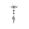 Cartier pinecone diamond platinum shoulder brooch