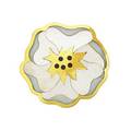 Tiffany  co inlaid gold camillia brooch