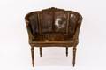 French Louis XVI Style Bergere Chair