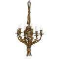 Louis xv style six arm chandelier