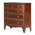 Late george iii mahogany chest of drawers