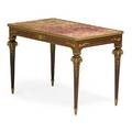 Louis xvi style amaranth writing table