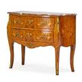 Louis xv style marquetry commode