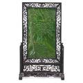 Chinese carved jadeite table screen