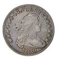 Us 1800 draped bust 100 coin