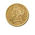 Us 1881s 500 gold coin