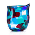 Fulvio bianconi venini pezzato glass vase