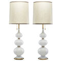 Gerald thurston lightolier pair of table lamps