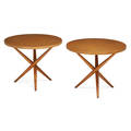 Gibbings widdicomb pair of lamp tables