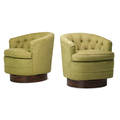 Harvey probber attr pair of lounge chairs