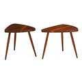 George nakashima pair of wohl tables