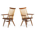 George nakashima pair of new chairs
