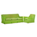 Tommi parzinger sofa and lounge chair
