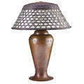 Gustav stickley large table lamp