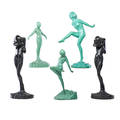 Frankart five figural pieces