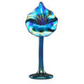 Tiffany studios blue jackinthepulpit vase