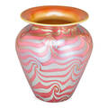 Durand pink king tut vase