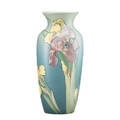 Mae timberlake weller tall hudson vase w irises