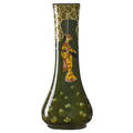 Fh rhead weller tall jap birdimal vase