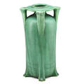Teco buttressed vase