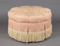 FULLY UPHOLSTERED AND TUFTED OTTOMAN