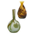 Galle glass vases