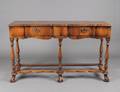 JACOBEAN STYLE WALNUT SIDEBOARD