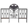 Wrought iron umbrella stand
