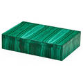 German malachite and marble box