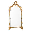 Rococo style giltwood mirror