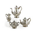 English sterling tea service