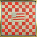 Thirtysix star american flag quilt