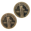 Us 1986 liberty gold medals