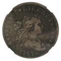 Us 1797 bust 100 coin