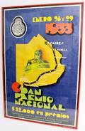 Vintage 1933 Automovil Club Argentino Poster