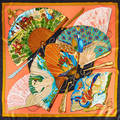 Hermes silk brise de charme scarf
