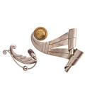 Two mexican silver brooches includes spratling