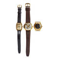 Three gentlemens mechanical gf wristwatches