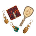 Collection of antique ladies accessories