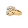 Tiffany  co bicolor gold ring