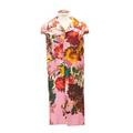 Oscar de la renta printed silk duster