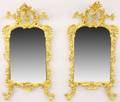 Pair of George III Carved Gilt Mirrors