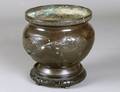 PATINATED BRONZE JARDINIERE